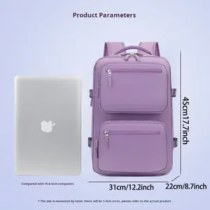 Expandable Waterproof <strong>Computer</strong> <strong>Backpack</strong> Men <strong>Women</strong> Large Capacity Business Travel Schoolbag Boarding Laptop <strong>Backpack</strong> - Product Image 5