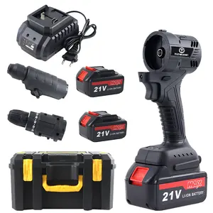 EKIIV 4.0AH 5.0ah 6.0ah 21v cordless drill 18v home hardware 2~19pcs brushless tools electric drill power tools set combo kit