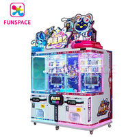 Centre de jeux intérieur, salle d'amusement, machine de jeu d'arcade à monnayeur, machine à pousser les pièces