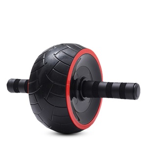 Ejercicio de entrenamiento de fuerza del core: Rueda abdominal saludable de caucho natural puro, rodillo muscular. - Product Image 1