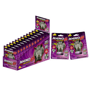 Big Man Mint Film Candy Männliche Sexuelle Leistungssteigerung Rhino Sex Pillen Verpackung Verpackungsbeutel und Box Komplettset - Product Image 2