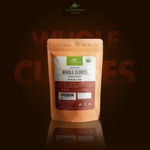 Clous de girofle entiers de haute qualité, sélectionnés à la main, aromatiques, certifiés, épices biologiques, qualité supérieure - Product Image 1