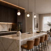 GUOCIO Design d'éclairage pour toute la maison Lustres et suspensions élégants pour la réception Restaurant Chambre à coucher Salon