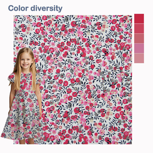 Venta caliente <span class=keywords><strong>Liberty</strong></span> London Tana Lawn Floral Cotton Muestra gratis <span class=keywords><strong>Tela</strong></span> de popelina para vestidos de niñas Impreso digital <span class=keywords><strong>Comprar</strong></span> en línea - Product Image 1