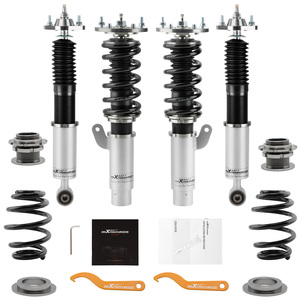 MaXpeedingrods Fabrication Réglable Soft Hard Coilover Suspension Amortisseurs pour <span class=keywords><strong>BMW</strong></span> 3 <span class=keywords><strong>E46</strong></span> Coupé <span class=keywords><strong>320ci</strong></span> 325ci 330ci 320cd 330cd - Product Image 1
