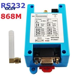 1024字节无线透明传输模块 RS485 RS232 433M 868M DTU 适用于太阳能逆变器 智能电表 电子秤 - Product Image 5