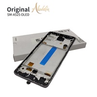 Pantalla LCD Original OLED Service Pack A525 para Samsung Galaxy A52 4G, Piezas de Repuesto para Teléfono Móvil, Pantalla LCD con Marco