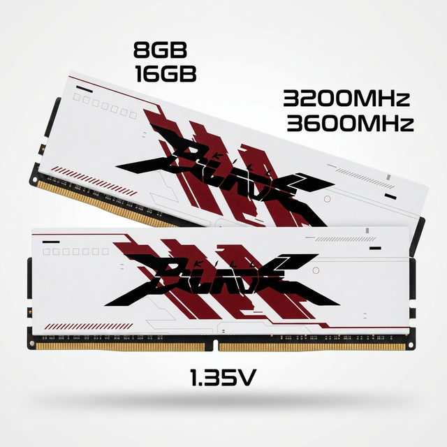 PUSKILL DDR4 8GB 16GB 3200MHz 3600MHz 1.35V Desktop RAM Memory Module
