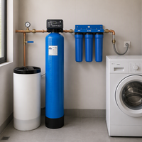 Système de filtration et adoucisseur d'eau automatique pour toute la maison, filtre à eau automatique, système d'adoucissement d'eau pour la maison