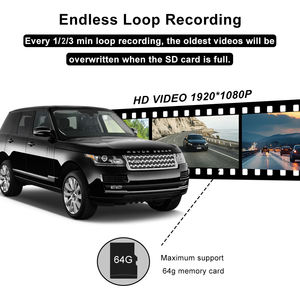 Caméra <span class=keywords><strong>de</strong></span> tableau <span class=keywords><strong>de</strong></span> bord 3 canaux DVR pour voiture Enregistreur vidéo <span class=keywords><strong>de</strong></span> circulation routière 1080P WiFi Vision nocturne Boîte noire <span class=keywords><strong>de</strong></span> voiture - Product Image 5