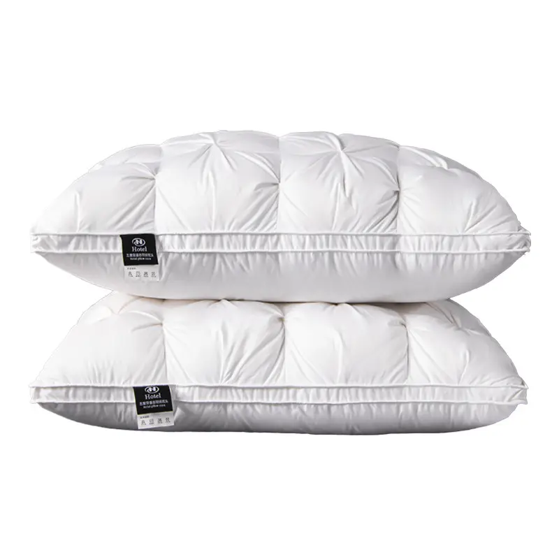 Hotel down pillow cotton student dormitory home a of neck pillow white goose down pillow core wholesale eco friendly neck sleep