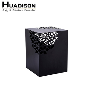 Equipo de Cafetería de Lujo Huadison a Precio Promocional, Plato Rectangular de 3 Niveles para Servir Alimentos, Exhibidor de Alimentos para Buffet - Product Image 4