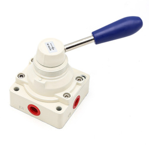 Válvula Manual de Cuatro Vías y Tres Posiciones Sxod 4Hv230-08, Tamaño de Puerto de 1/2 Pulgada, para Medios a Temperatura Normal - Product Image 3