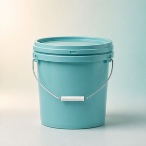 <span class=keywords><strong>Seau</strong></span> en plastique PP pour aliments pour poissons, 1-30L, avec couvercle anti-humidité, <span class=keywords><strong>seau</strong></span> de stockage de qualité alimentaire pour <span class=keywords><strong>granulés</strong></span> et flocons d'aliments pour poissons koï et poissons rouges - Product Image 1