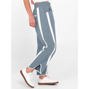 Pantalones Deportivos para Mujer FOXA, Pierna Ancha, Cintura con Cordón, Ligeros, Transpirables, con Franja Lateral, Casuales, con Bolsillos - Product Image 3
