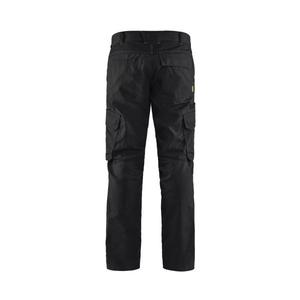 BLAKLADER - 144418329900D100 Pantalones industriales elásticos Black - EAN 7330509757178 PANTALONES DE TRABAJO DE CARGA - Product Image 2