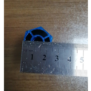 Embouts de guidon de vélo en métal léger, accessoires pour vélo, pièces de cyclisme, design hexagonal coloré - Product Image 5