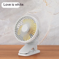 Ventilateur portable USB mini de haute qualité, rechargeable, avec pince, pour de nombreuses applications extérieures et en voiture, idéal pour les étudiants
