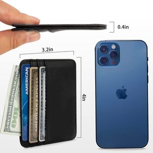 New biểu tượng tùy chỉnh PU da ID chủ thẻ tín dụng <span class=keywords><strong>RFID</strong></span> Chống từ chủ thẻ kinh doanh Ví - Product Image 3