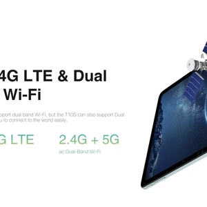 <span class=keywords><strong>DOOGEE</strong></span> T10S SUPER Slim แท็บเล็ตแบบ Dual 4G กล้อง 5+8MP หน้าจอ 10.1 นิ้ว FHD รองรับ Widevine L1 หน่วยความจำ 6GB +128GB ระบบปฏิบัติการ Android 13 แบตเตอรี่ 8300mAh - Product Image 6