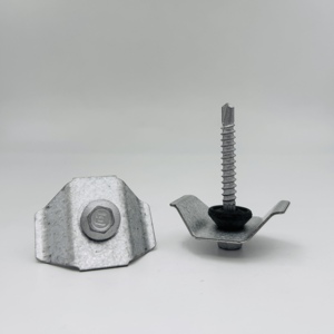 Class 4 Metric Oval Roofing Screws <b>Aluminum</b> Cap Competitively Priced for Residential Commercial Use Customizable Length Finish - Product Image 2