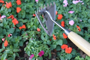 SUNSHINE vente en gros outil de jardin pelle à main extracteur de mauvaises herbes <span class=keywords><strong>houe</strong></span> <span class=keywords><strong>creuse</strong></span> tout acier trempé <span class=keywords><strong>houe</strong></span> de jardin <span class=keywords><strong>avec</strong></span> <span class=keywords><strong>manche</strong></span> en bois de frêne - Product Image 4