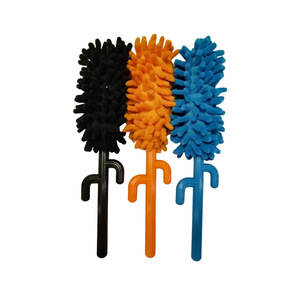 Sino-French Dust <b>Duster</b> Chenille Microfiber Flexible Handle Telescopic Extendable For Home Office Desk <b>Cleaning</b> - Product Image 1