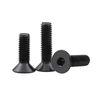 Vis à tête hexagonale en acier inoxydable BESTYOU SUS304 DIN 912 métriques et impériales, résistantes à la corrosion (M3-M12) M2.5 Noir