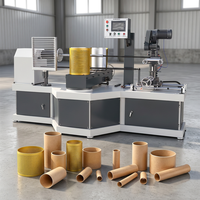 Machine à fabriquer des noyaux de papier très vendue, petite machine à tubes en papier