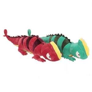 <span class=keywords><strong>Kawaii</strong></span> <span class=keywords><strong>Doodle</strong></span> Style Long Chameleon Plushie-Animal en peluche lézard mignon, cadeau unique pour les amoureux des animaux domestiques - Product Image 5