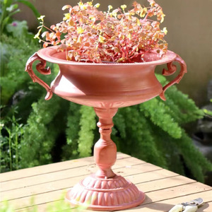 Support de pot de fleurs artistique unique pour plantes vertes, succulentes, orchidées suspendues - Seau décoratif vintage <span class=keywords><strong>sur</strong></span> <span class=keywords><strong>pied</strong></span> - Product Image 1