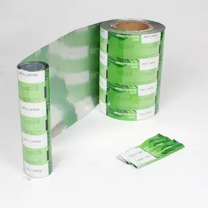 数码印刷铝箔层压塑料食品包装预卷膜，用于咖啡/软塑料定制粉末/蜂蜜香囊