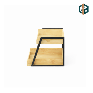 Organisateur de <span class=keywords><strong>bureau</strong></span> en bambou personnalisé, étagère de rangement en bois, <span class=keywords><strong>porte</strong></span>-gobelets, petit rangement de <span class=keywords><strong>bureau</strong></span> - Product Image 5
