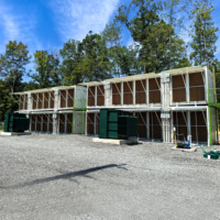 DrolinBox USA Ready Conteneur Modulaire de Refroidissement par Air pour Mining 40 pieds, 336 Unités S19 1000kW Clé en Main