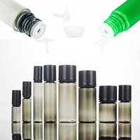 Bouteille vide en PET noir avec bouchon inviolable à sécurité enfant, logo personnalisé, emballage plastique pour liquides et huiles, plusieurs tailles