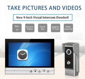 Moniteur extérieur en temps réel Mingke avec déverrouillage à un bouton, sonnette vidéo, <span class=keywords><strong>interphone</strong></span> vidéo 720P, vision nocturne IR, étanche IP33 - Product Image 6