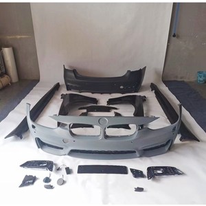 Auto Bodykit frente parachoques trasero Assy para <span class=keywords><strong>BMW</strong></span> Serie 3 F30 F35 <span class=keywords><strong>2013</strong></span>-2018 actualización M3 M4 estilo coche Kits de cuerpo con faldas - Product Image 2
