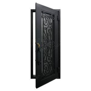 Fabricante de Elegantes Diseños de Puertas de Hierro Forjado para Entrada Principal - Product Image 2