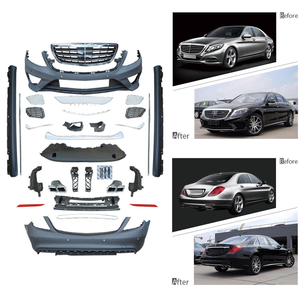 Kit de Conversión de Carrocería para Mercedes Benz Clase S S65 AMG <span class=keywords><strong>2014</strong></span>, Estilo Deportivo, Parachoques Delantero y Trasero, Guardabarros Anchos, Capó, Faldones Laterales - Product Image 5