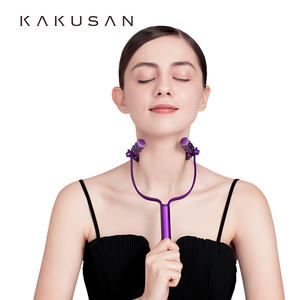 KKS endurecimento da pele elevação facial vibração elétrica beleza corpo elevar 48 pedra germânio facial rolo de massagem facial - Product Image 4