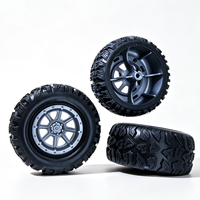 Roues en caoutchouc souple personnalisées CNC, roues tout-terrain pour modèles DIY, matériel pour expériences scientifiques, création technologique, pièces de rechange