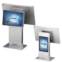 Panel PC Android de 15.6 Pulgadas, RK3566 Quad Core, Pantalla Táctil Totalmente Cerrada, Monitor Delgado de Aleación de Aluminio, Pantalla Inteligente para Kiosco Minorista