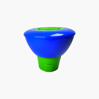 Jade nouveau style piscine 7 pouces distributeur de produits chimiques, distributeur flottant