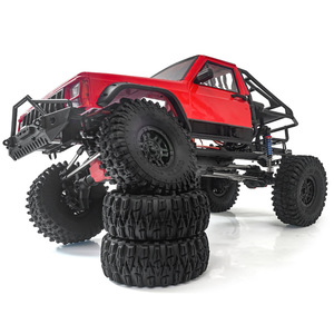 AX-8509B <span class=keywords><strong>313mm</strong></span> 1/10 RC Rock <span class=keywords><strong>Crawler</strong></span> Voiture RC à 2 vitesses avec corps de camion en plastique dur - Product Image 1