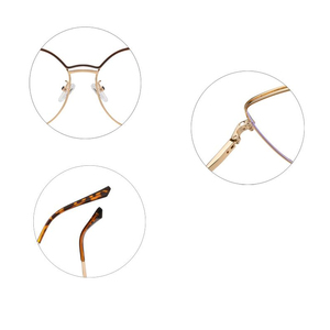 7102 tùy chỉnh sang trọng củ<span class=keywords><strong>a</strong></span> phụ nữ TR90 + kim loại clip trên Thời Trang Chống ánh sáng màu xanh kính với clip từ ống kính phân cực - Product Image 4