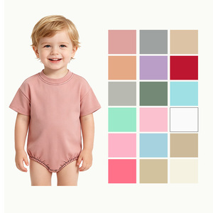 Sudadera de Algodón Suave para Bebés, Color Sólido, Diseño Personalizado, Transpirable, Informal, para Recién Nacidos, Venta al Por Mayor de Ropa Infantil - Product Image 2