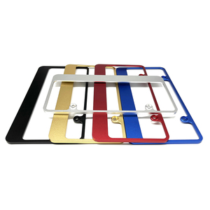 Fabricante de Mecanizado CNC de Precisión Personalizado, Anodizado de Aluminio, Torneado CNC, Fresado, Marco para Matrícula - Product Image 1