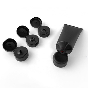 Tube souple noir vide de 100 ml personnalisé en gros pour soins de la peau et masques faciaux pour hôtels et emballages cosmétiques en plastique - Product Image 4