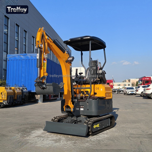 <span class=keywords><strong>Mini</strong></span>-excavatrice de 2 tonnes, <span class=keywords><strong>mini</strong></span>-pelle sur chenilles, pelleuse CE EPA Euro 5, pour aménagement de parterres de fleurs, machine à labourer les jardins potagers, outil agricole - Product Image 3