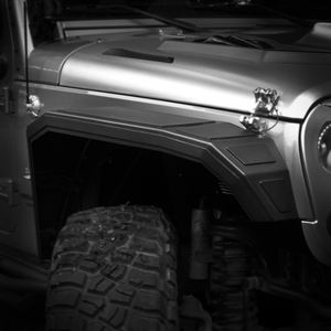 Maiker <span class=keywords><strong>COBRA</strong></span> Fender Flares para Jeep Wrangler JK <span class=keywords><strong>2007</strong></span> + Embellecedores de guardabarros de acero 4x4 Accesorios - Product Image 5